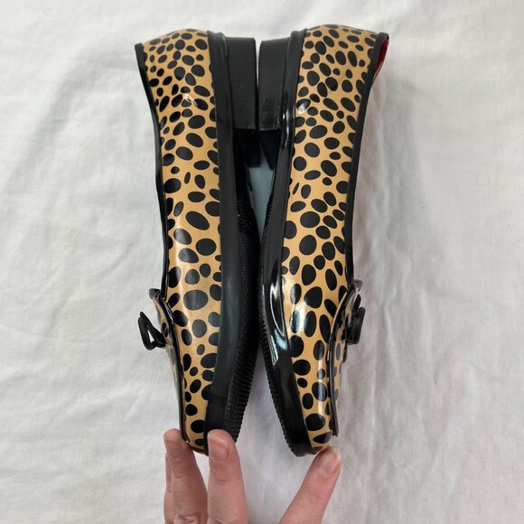 Kate Spade Vintage Leopard Print Slogger Bow Loafers Size 9 - Picture 7 of 8